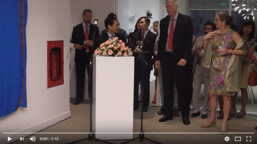 (Tiếp theo) Phạm Lực trong buổi ra mắt tại Đại sứ quán Đan Mạch